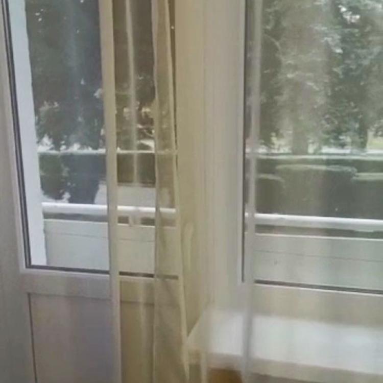 Выход на балкон в номере 2 местный 1 комнатный Стандарт Улучшенный. Санаторий Жемчужина Кавказа. Ессентуки